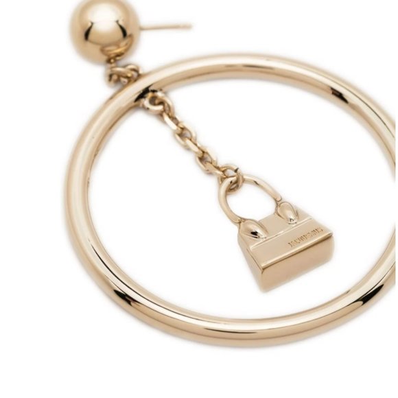 Jacquemus L'anneau Chiquito hoop earrings - Picture 3 of 14